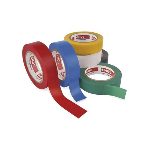 Páska izolační PVC 15mm/ 8m mix barev EMOS 6ks