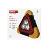 LED varovný trojúhelník, nabíjecí, COB LED+červená LED EMOS P45010