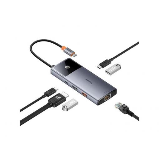 Dokovací stanice BASEUS Metal Gleam 2 6v1