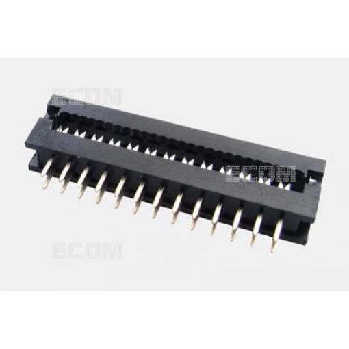 Vidlice samořezná DS1018-262BX na plochý kabel, 2×13, rozteč 2,54 mm