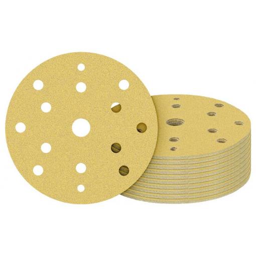Bosch Accessories 2608902496 2608902496 brusné papíry pro excentrické brusky Zrnitost 80 (Ø x d) 150 mm x 150 mm 50 ks