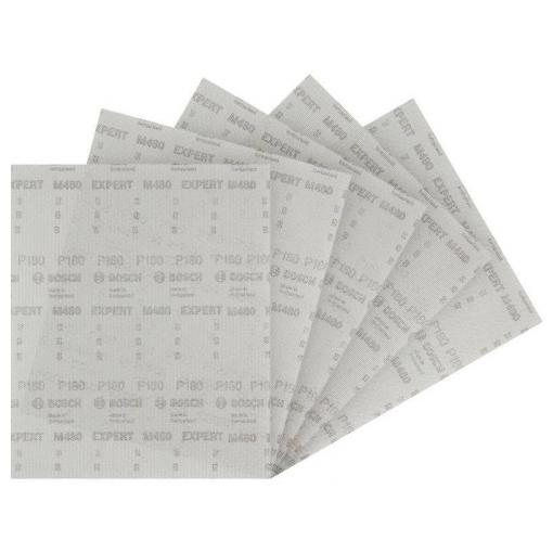 Bosch Accessories 2608902507 2608902507 brusná síť pro orbitální brusku Zrnitost 180 5 ks