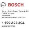 Bosch Professional 1600A032GL, 1600A032GL, Děrná páska, 1 ks