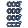 Bosch Accessories 2607012055 vláknitý kotouč Průměr 125 mm Zrnitost=36, 60, 80, 120 1 sada