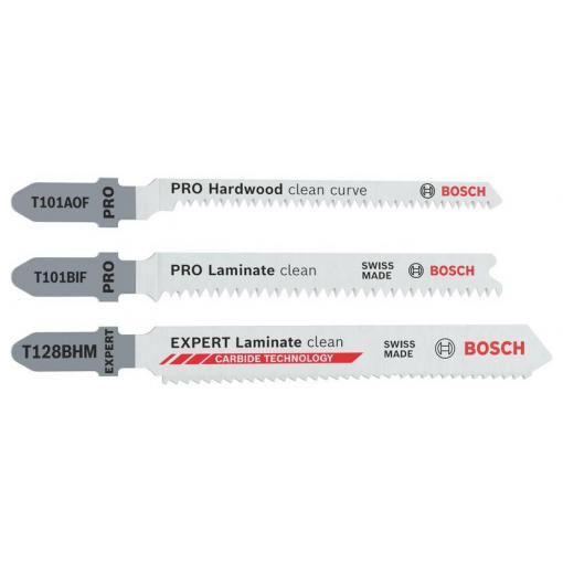 Bosch Accessories 2607011947 Sada pilových listů DO pily PRO lamináty, 15 ks 1 ks