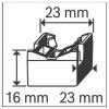 Bosch Professional 1600A032GF, 1600A032GF, stahovací pásky, šroubovací, 100 ks