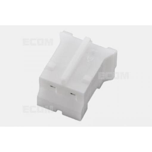 Pouzdro konektoru HOU1066-1×02, rozteč 2,0 mm, bílé