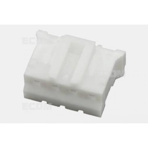 Pouzdro konektoru I-DS1066-SCW004, zásuvka 1×04, RM 2,0 mm, bílé