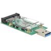 Delock 62681 adaptér rozhraní [1x USB 3.0 - 1x mSATA]