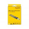Delock 64069 adaptér rozhraní [1x M2 - 1x USB 3.2 Gen 2]