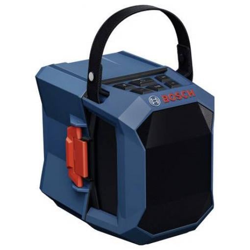 Bosch Professional GPB 18V-1 C Bluetooth® reproduktor přenosné, Funkce powerbanky, USB