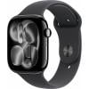Apple Watch Series 11 GPS + Cellular 46 mm hliníkový plášť sportovní náramek černá S/M