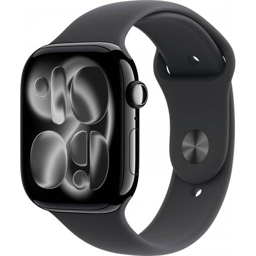 Apple Watch Series 11 GPS + Cellular 46 mm hliníkový plášť sportovní náramek černá S/M