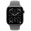 Apple Watch Series 11 GPS + Cellular 42 mm Titanový kryt sportovní náramek Kamenně šedá M/L