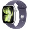 Apple Watch Series 11 GPS 46 mm hliníkový plášť sportovní náramek Mlžná fialová S/M