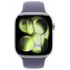 Apple Watch Series 11 GPS 46 mm hliníkový plášť sportovní náramek Mlžná fialová M/L