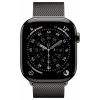 Apple Watch Series 11 GPS + Cellular 46 mm Titanový kryt Řemínek Milanese Loop břidlicová M/L