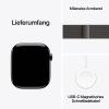 Apple Watch Series 11 GPS + Cellular 46 mm Titanový kryt Řemínek Milanese Loop břidlicová M/L