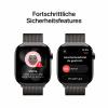 Apple Watch Series 11 GPS + Cellular 46 mm Titanový kryt Řemínek Milanese Loop břidlicová M/L