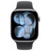 Apple Watch Series 11 GPS 46 mm hliníkový plášť sportovní náramek černá M/L