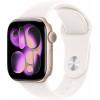 Apple Watch Series 11 GPS 42 mm hliníkový plášť sportovní náramek Světle růžová S/M