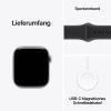 Apple Watch Series 11 GPS 42 mm hliníkový plášť sportovní náramek černá M/L