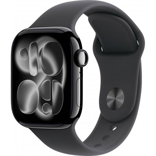 Apple Watch Series 11 GPS 42 mm hliníkový plášť sportovní náramek černá S/M