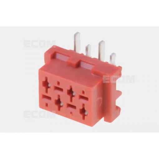 Konektor Micro-Match DS1015-06-04R6SR, zásuvka SMD, 4 piny