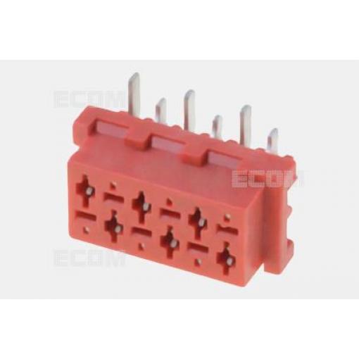 Konektor Micro-Match DS1015-06-06R6SR, zásuvka SMD, 6 pinů
