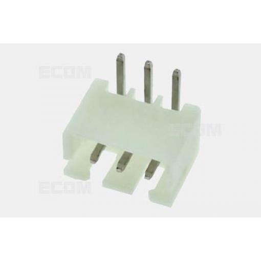 Jednořadá vidlice DS1069-3MRW6XB, 3 kontakty, 90°, rozteč 2,5 mm