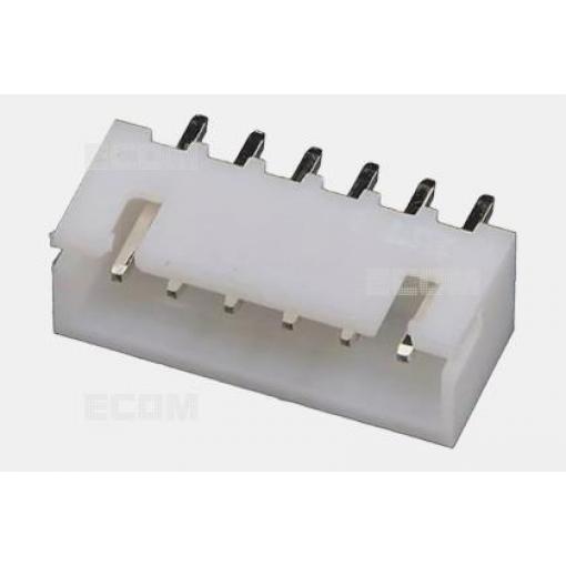 Jednořadá vidlice DS1069-6MVW6X, 1×06, rozteč 2,5 mm
