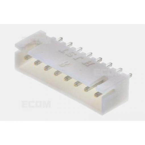 Jednořadá vidlice DS1069-8MVW6X, 1×08, rozteč 2,5 mm
