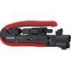 Knipex 97 40 20 SB kompresní nástroj Vhodné pro odizolovací kleště konektor F, konektor BNC, RCA zástrčka RG59, RG6, RG11