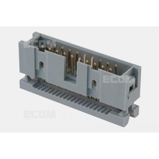 Vidlice krytá DS1012-20LNN2A8, 2×10 pinů, rozteč 2,54 mm