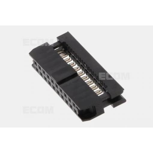 Zásuvka samořezná DS1017-26MA2B, plochý kabel, 2×13 kontaktů