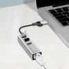 LogiLink UA0440 síťový adaptér / rozbočovač 5 GBit/s USB-C™ (USB 3.2 Gen 1)