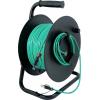 LogiLink RJ45 síťový naviják kabelu CAT 6A S/FTP 80 m zelená