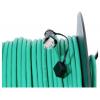 LogiLink RJ45 síťový naviják kabelu CAT 6A S/FTP 80 m zelená