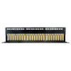LogiLink NP0133 patch panel 483 mm (19) CAT 6A 1 U černá osazený