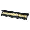 LogiLink NP0133 patch panel 483 mm (19) CAT 6A 1 U černá osazený