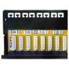 LogiLink NP0133 patch panel 483 mm (19) CAT 6A 1 U černá osazený