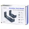 LogiLink BP0209 Soundbar držák na zeď Vzdálenost od stěny (max.): 15.4 cm černá 1 ks