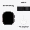 Apple Watch Ultra 3 GPS + Cellular 49 mm Titanový kryt Řemínek Alpine Loop černá M
