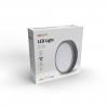 Solight LED venkovní osvětlení Siena, šedé, 20W, 1500lm, 4000K, IP54, 23cm - WO781-G