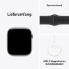 Apple Watch Series 11 GPS + Cellular 42 mm hliníkový plášť sportovní náramek černá S/M