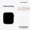 Apple Watch Series 11 GPS + Cellular 42 mm hliníkový plášť sportovní náramek Světle růžová S/M