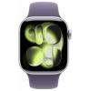 Apple Watch Series 11 GPS 42 mm hliníkový plášť sportovní náramek Mlžná fialová S/M