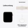 Apple Watch SE 3 GPS 40 mm hliníkový plášť sportovní náramek Polárka M/L