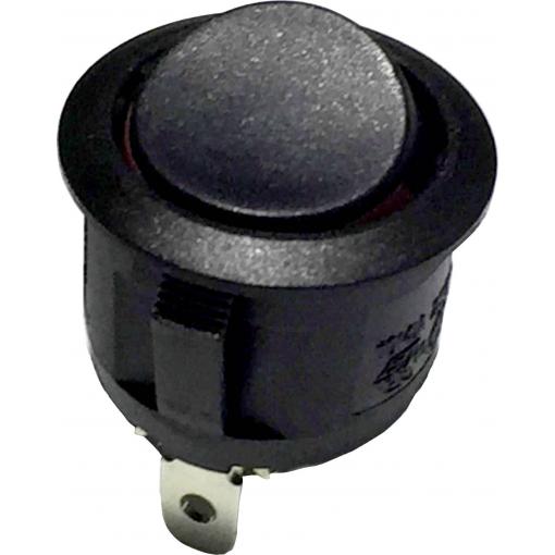 TRU COMPONENTS 701252 kolébkový spínač R13-112A2 B/B/R 250 V/AC 6 A 1x vyp/zap s aretací 1 ks