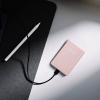 Intenso Intenso Power Bank MW5000 rose powerbanka Li-Pol, 5000 mAh, Dodávka energie, USB-C®, růžová